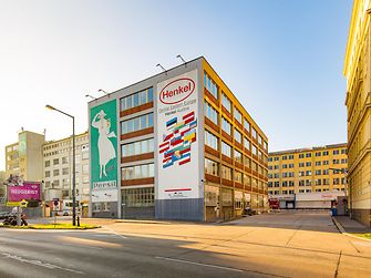 Das Henkel-Werk Wien im Jahr 2017, Ansicht: Erdberger Lände.