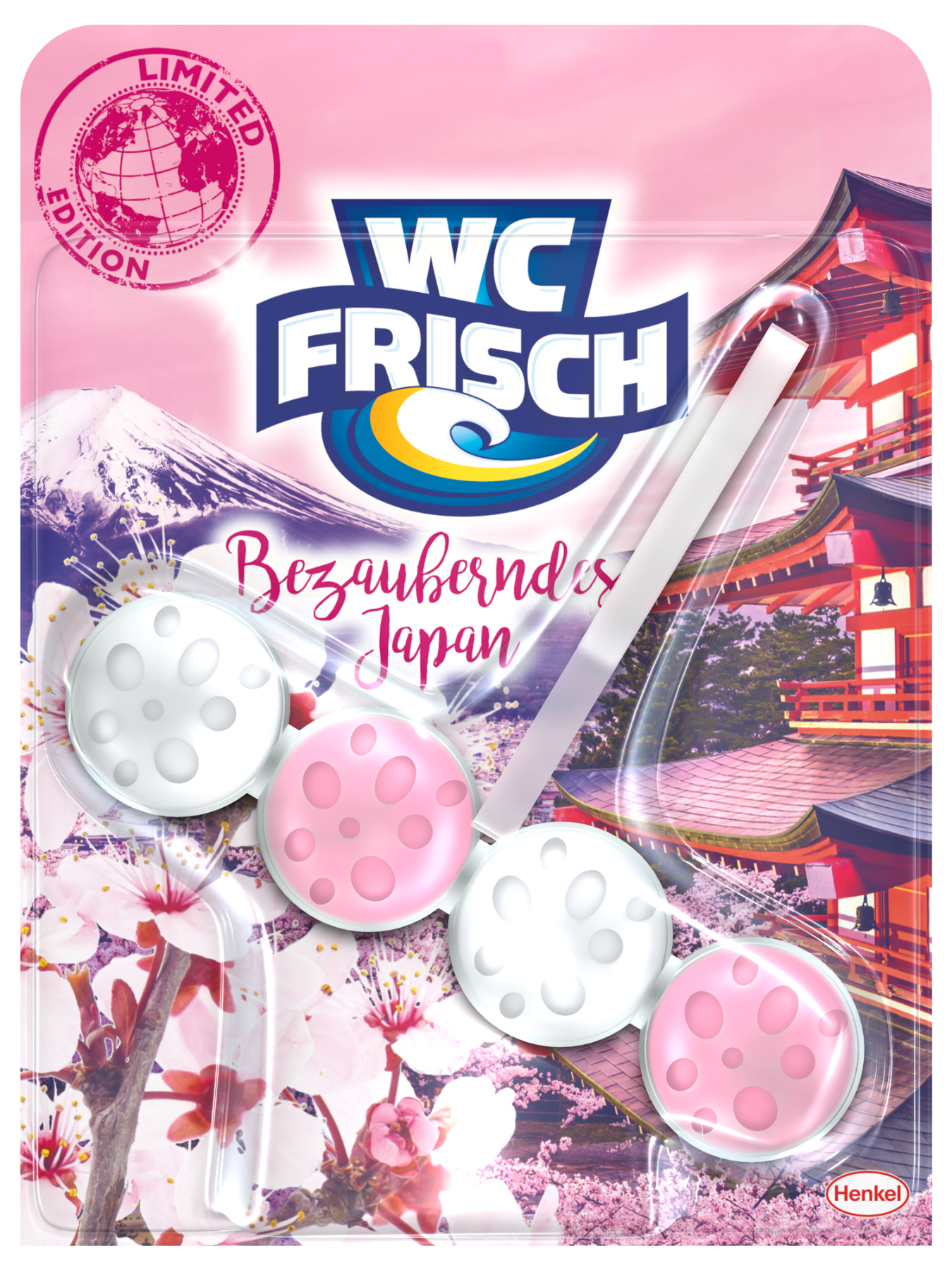 Die neue WC Frisch Limited Edition mit der Version Bezauberndes Japan