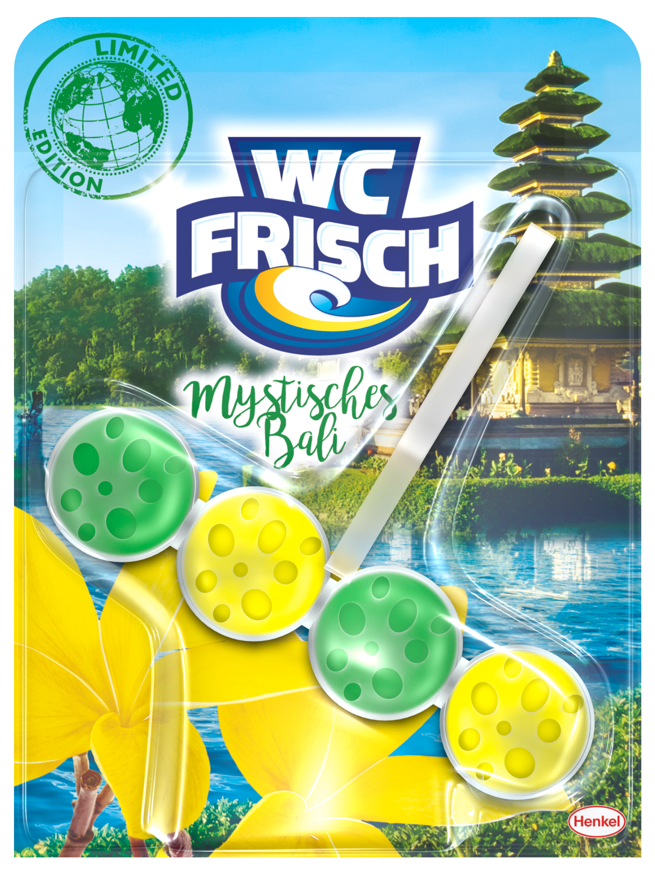 Die neue WC Frisch Limited Edition mit der Version Mystisches Bali 