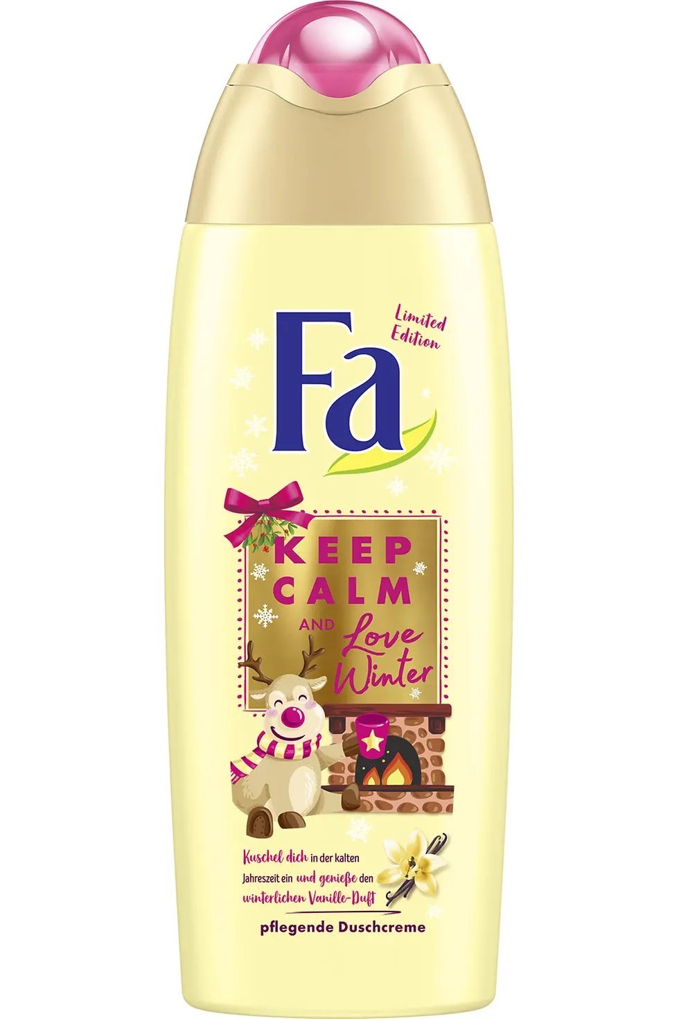 Fa Winter Limited Edition Keep Calm and Love Winter Duschcreme