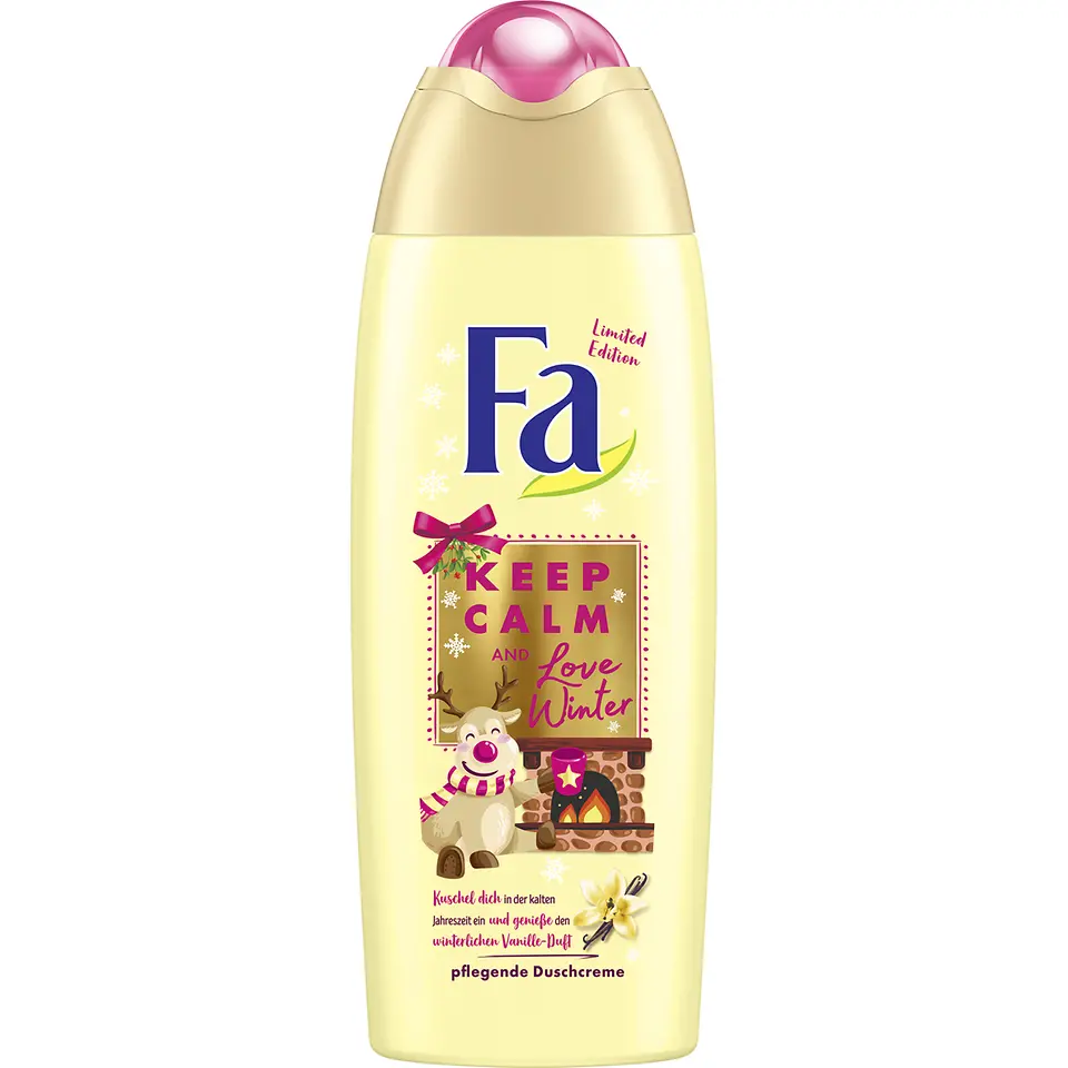 Fa Winter Limited Edition Keep Calm and Love Winter Duschcreme