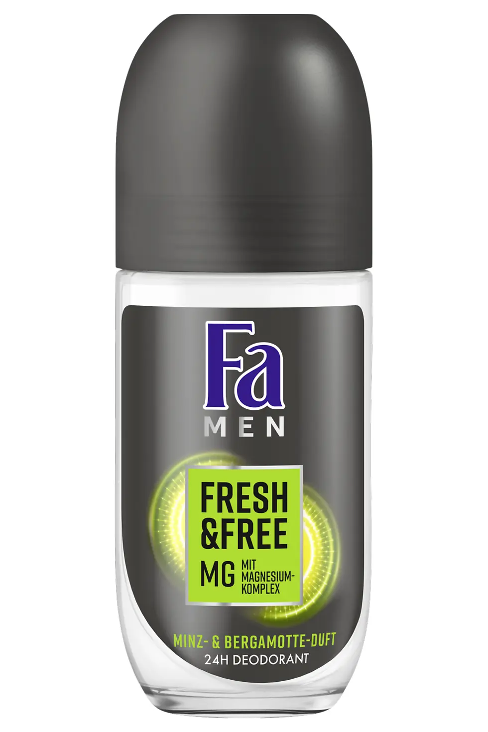 Fa Men Fresh & free Bergamotte- und Minze-Duft, 48 H Deodorant