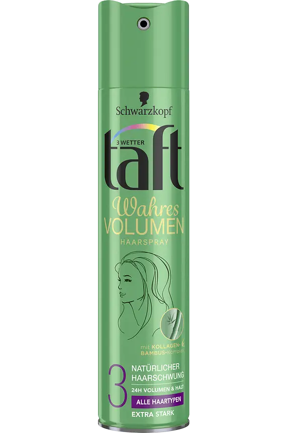 Taft Wahres Volumen Haarspray Natürlicher Haarschwung
