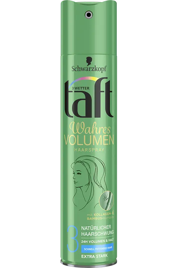 Taft Wahres Volumen Haarspray Natürlicher Haarschwung