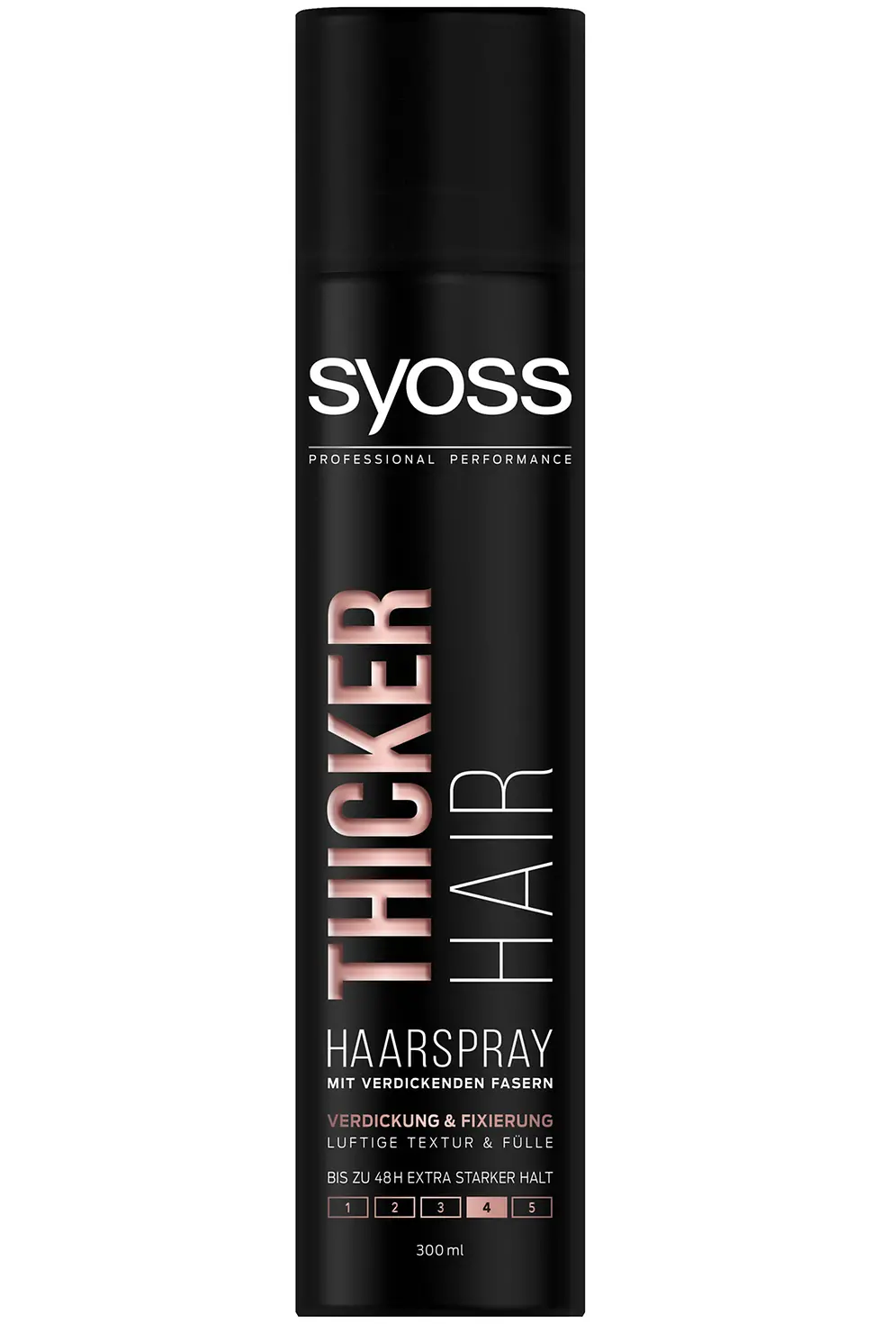 Syoss Thicker Hair Haarspray mit verdickenden Fasern