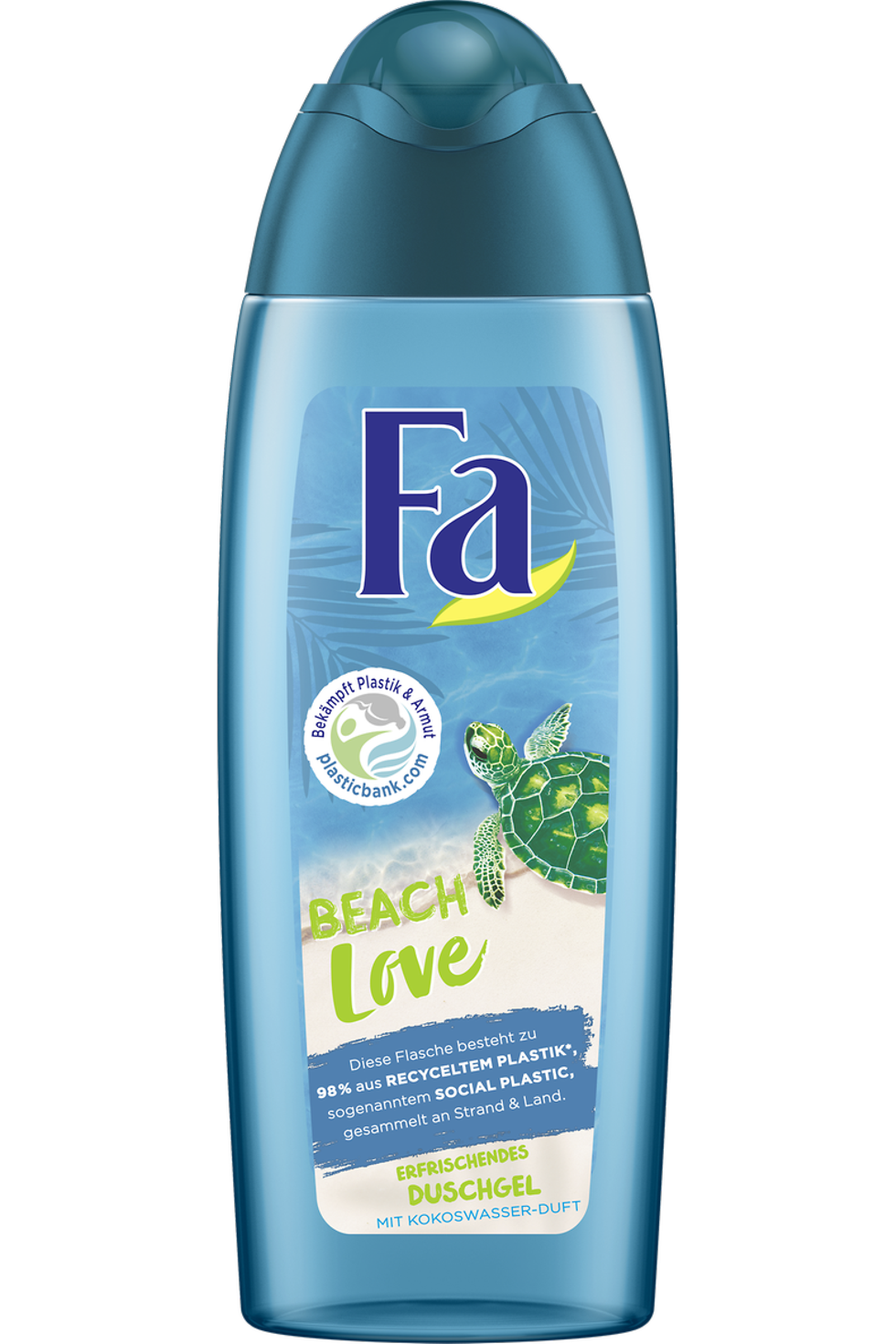 Fa Beach Love Erfrischendes Duschgel mit Kokoswasser-Duft