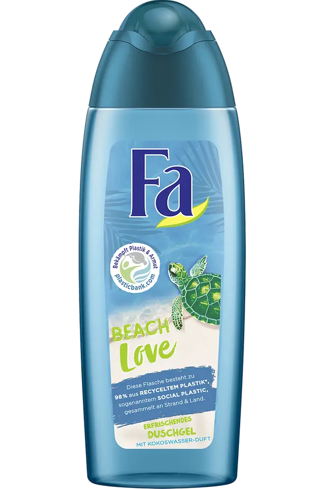 Fa Beach Love Erfrischendes Duschgel mit Kokoswasser-Duft