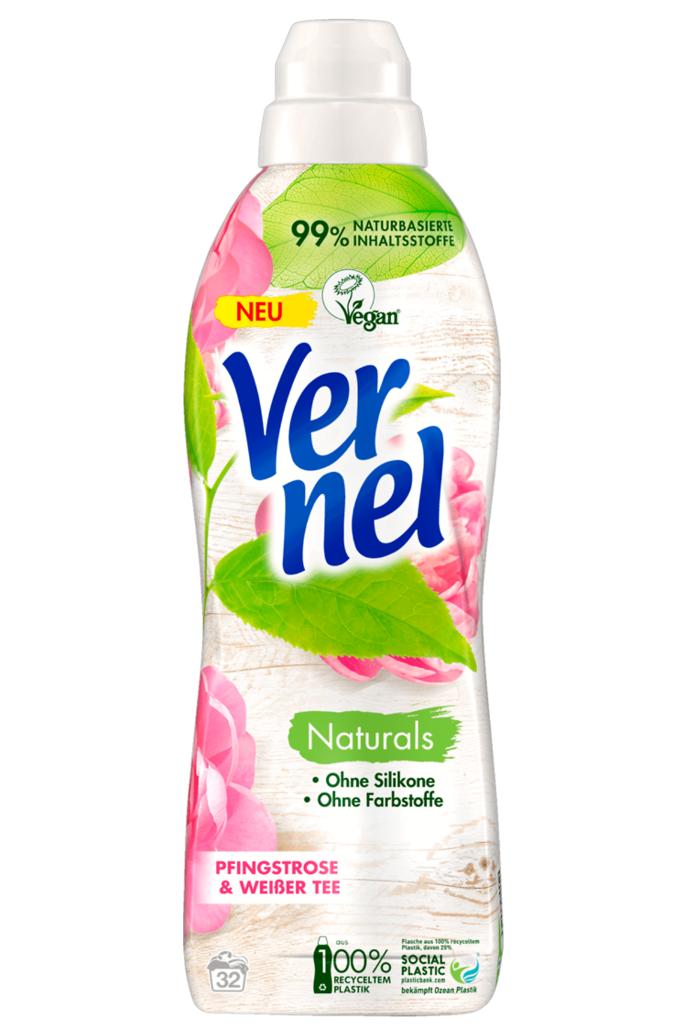 Vernel Naturals Pfingstrose & Weißer Tee 