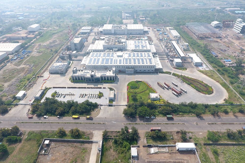 Henkel production site in Kurkumbh, India