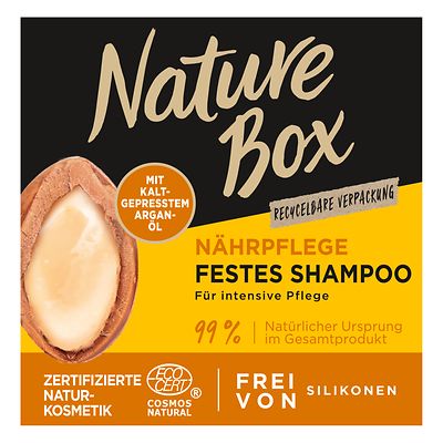 Nature Box Nährpflege Festes Shampoo