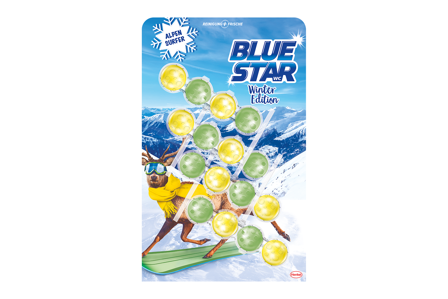 Winter-Edition von Blue Star Alpensurfer