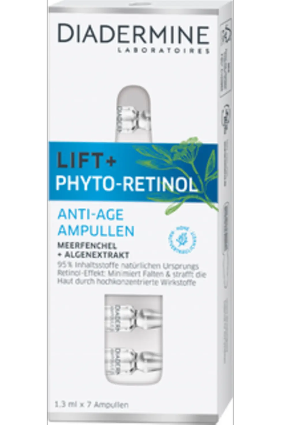 Diadermine Lift+ Phyto-Retinol Anti-Age Ampullen, 1.3 ml x 7 Ampullen