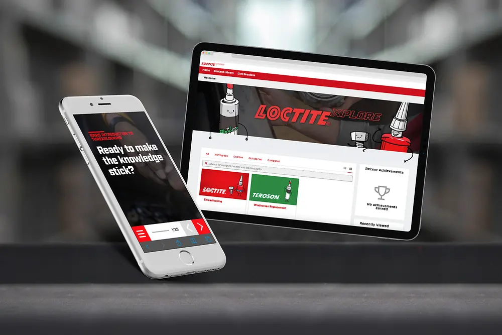 Loctite Xplore eine neue E-Learning Plattform von Henkel für Experten 
