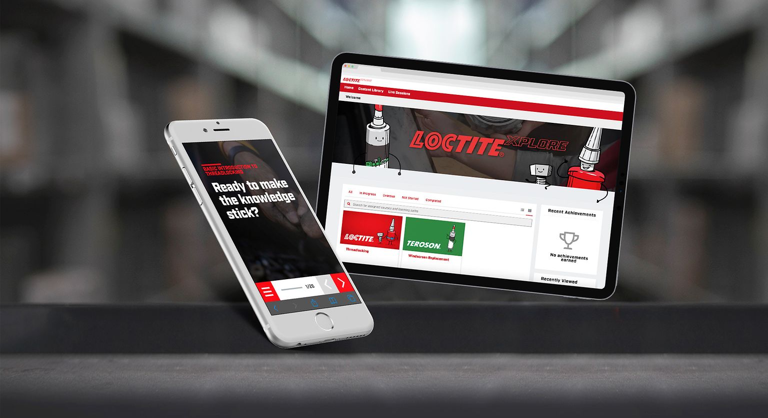 Loctite Xplore eine neue E-Learning Plattform von Henkel für Experten 