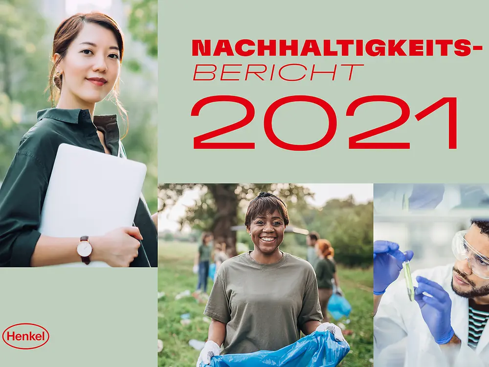 2021 Nachhaltigkeitsbericht Cover