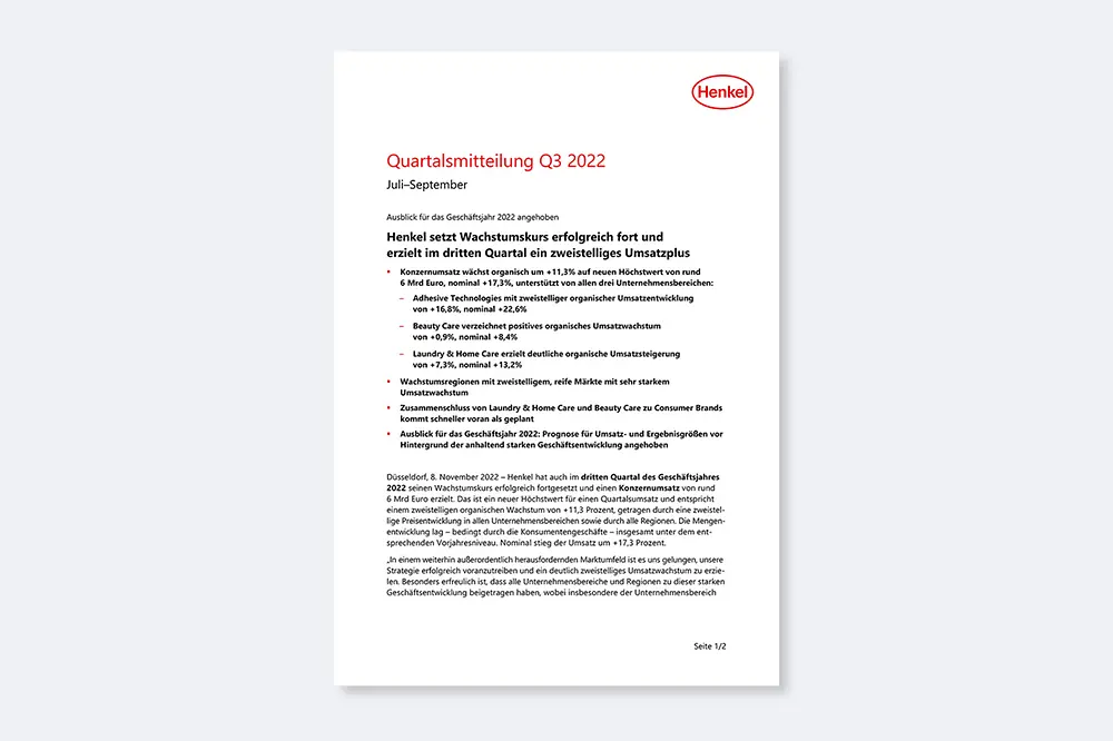 2022 Q3 Mitteilung