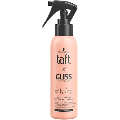Taft x Gliss Lovely Long Multitasking Hitzeschutz-Spray