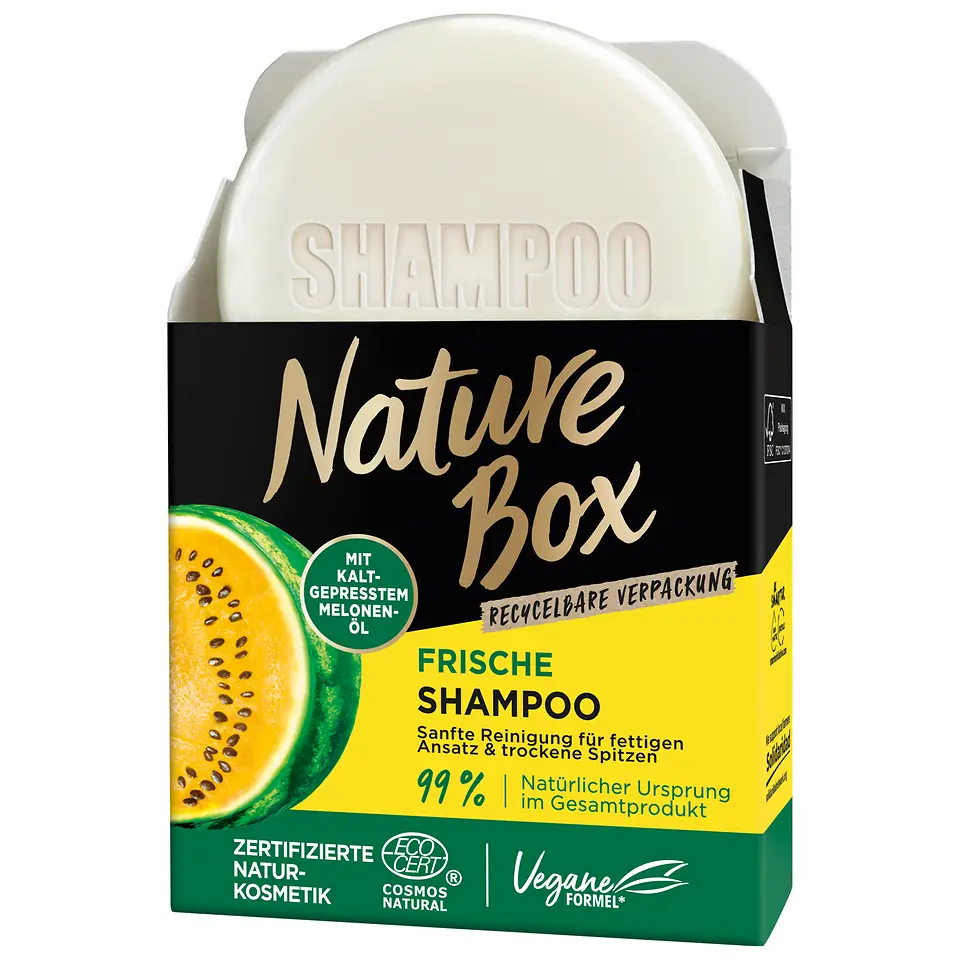 Nature Box Melone Festshampoo