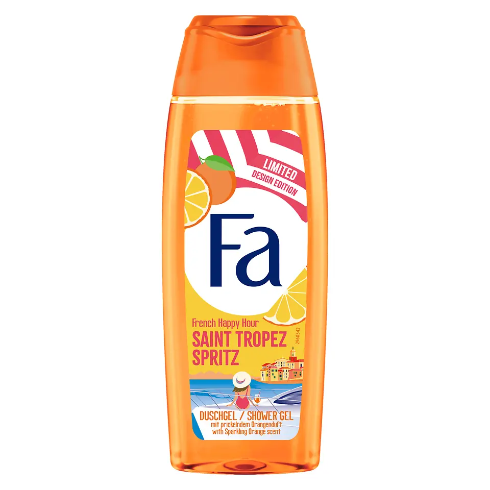 Fa French Happy Hour Limited Design Edition - Saint Tropez Spritz: mit prickelndem Duft von Orangen