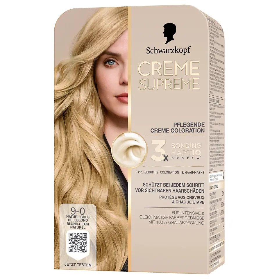 Schwarzkopf Creme Supreme Natürliches Hellblond