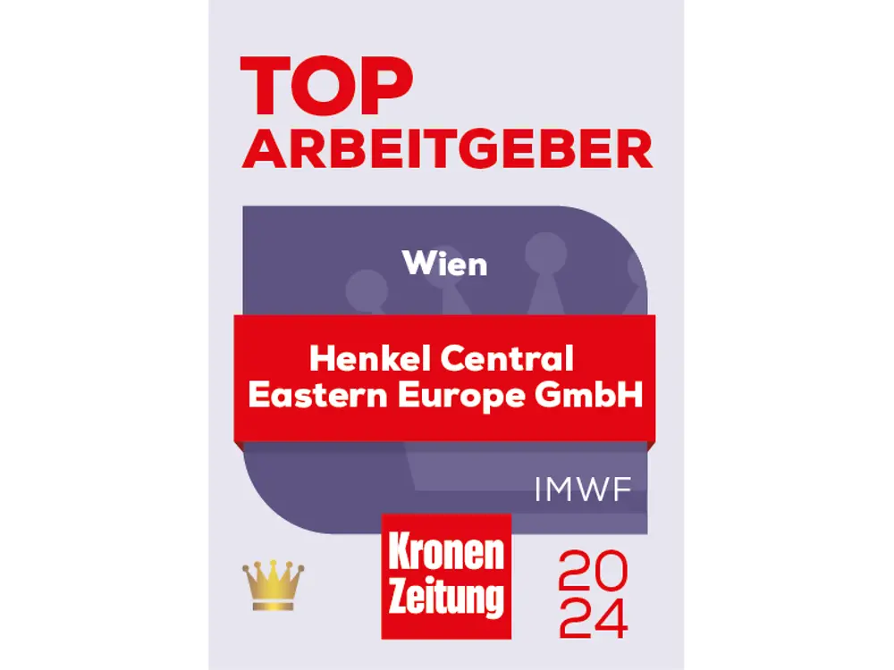 Top Arbeitgeber Siegel KronenZeitung 2024_Henkel Austria