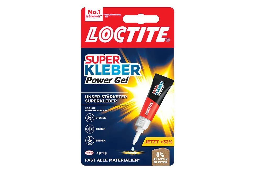 Sekundenkleber-Marktführer Loctite stellt auf Karton-Umverpackung um