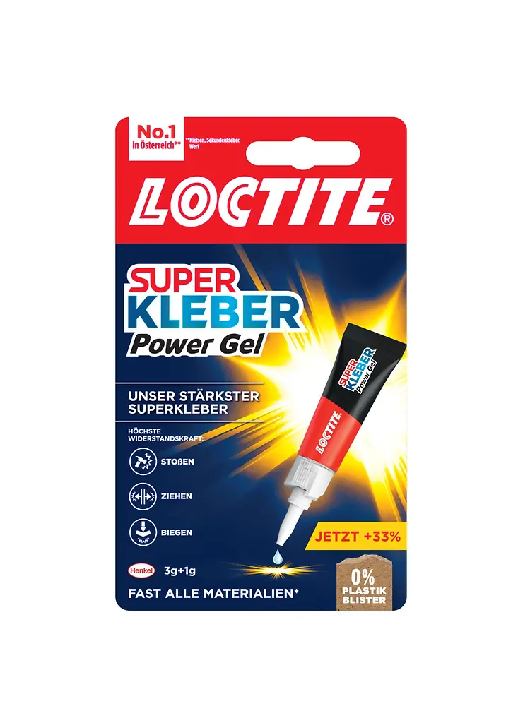 Sekundenkleber-Marktführer Loctite stellt auf Karton-Umverpackung um