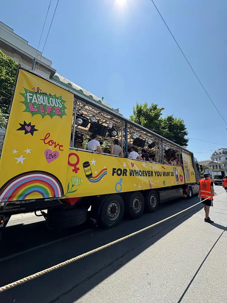 Be whoever you want to be – got2b feiert Vielfalt und Gleichberechtigung auf der Vienna Pride