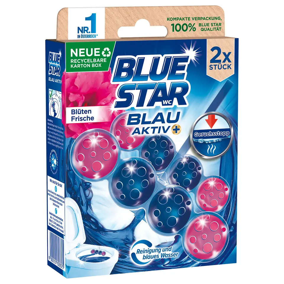 Blue Star Blau Aktiv Blütenfrische