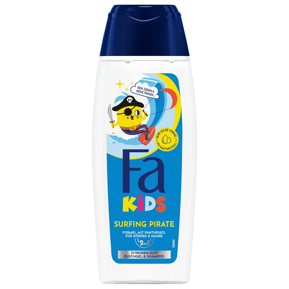 FA Duschgel und Shampoo Kids Surfing Pirate