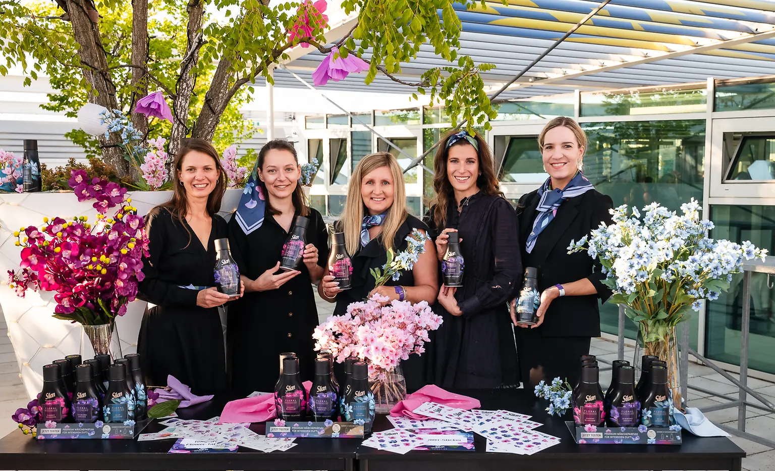 Die neuen Wäscheparfums Silan Selection Floral Essences wurden bei einem exklusiven Community-Event in Wien lanciert.