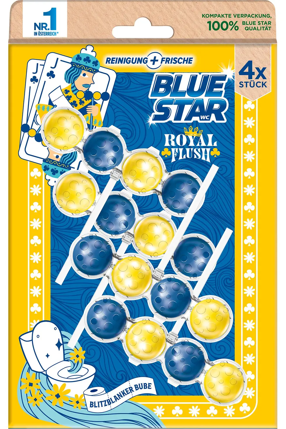 Blue Star Limited Edition „Royal Flush” - Der blitzblanke Bube