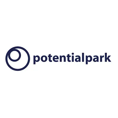 Das Logo der Potential Park-Auszeichnung.