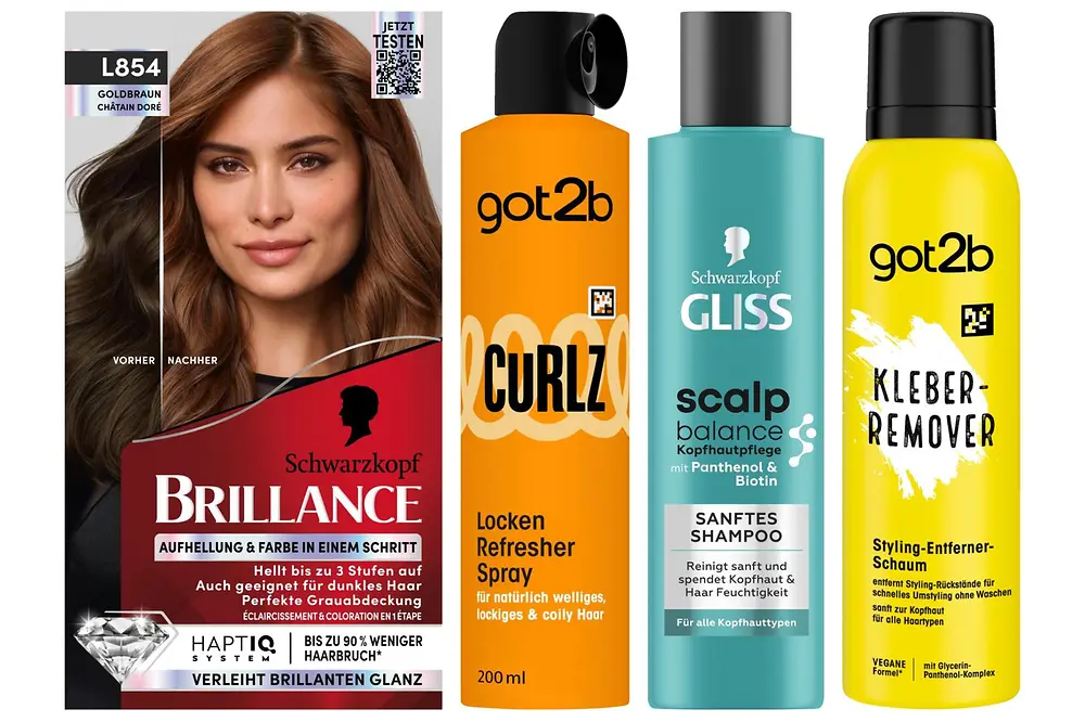 Brillance, GLISS und got2b Produkte