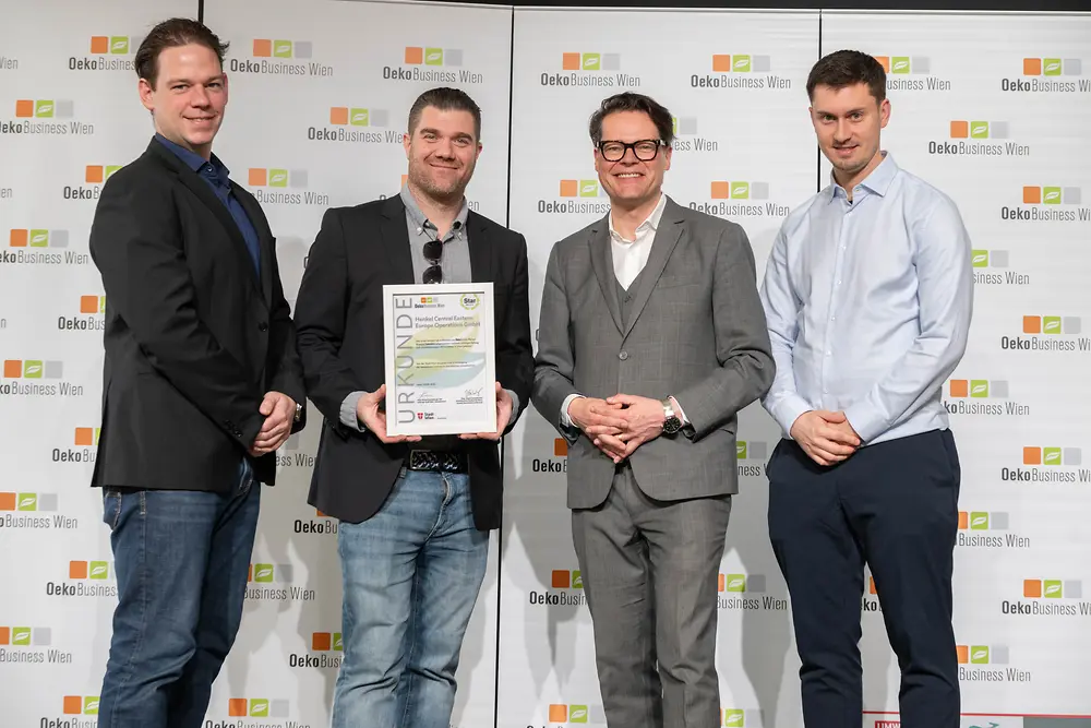 Henkel ist erneut OekoBusiness Wien Betrieb und bleibt EMAS-zertifiziert