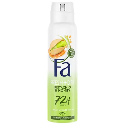 Fa Fresh + Dry Pistachio & Honey Anti-Transpirant Deospray