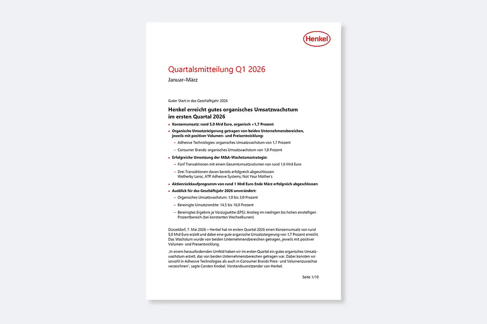 2026 Q1 Mitteilung