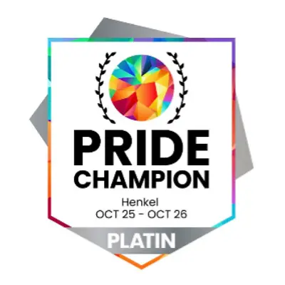 Henkel gehört zu den 21 großen Unternehmen, die im Gesamtergebnis 100 % erreicht haben. Henkel hat im Uhlala Pride Index den Platin-Status erreicht.