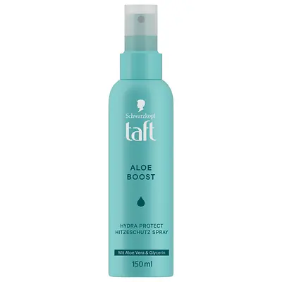 taft Aloe Boost Hydra Protect Hitzeschutz Spray, 150 ml