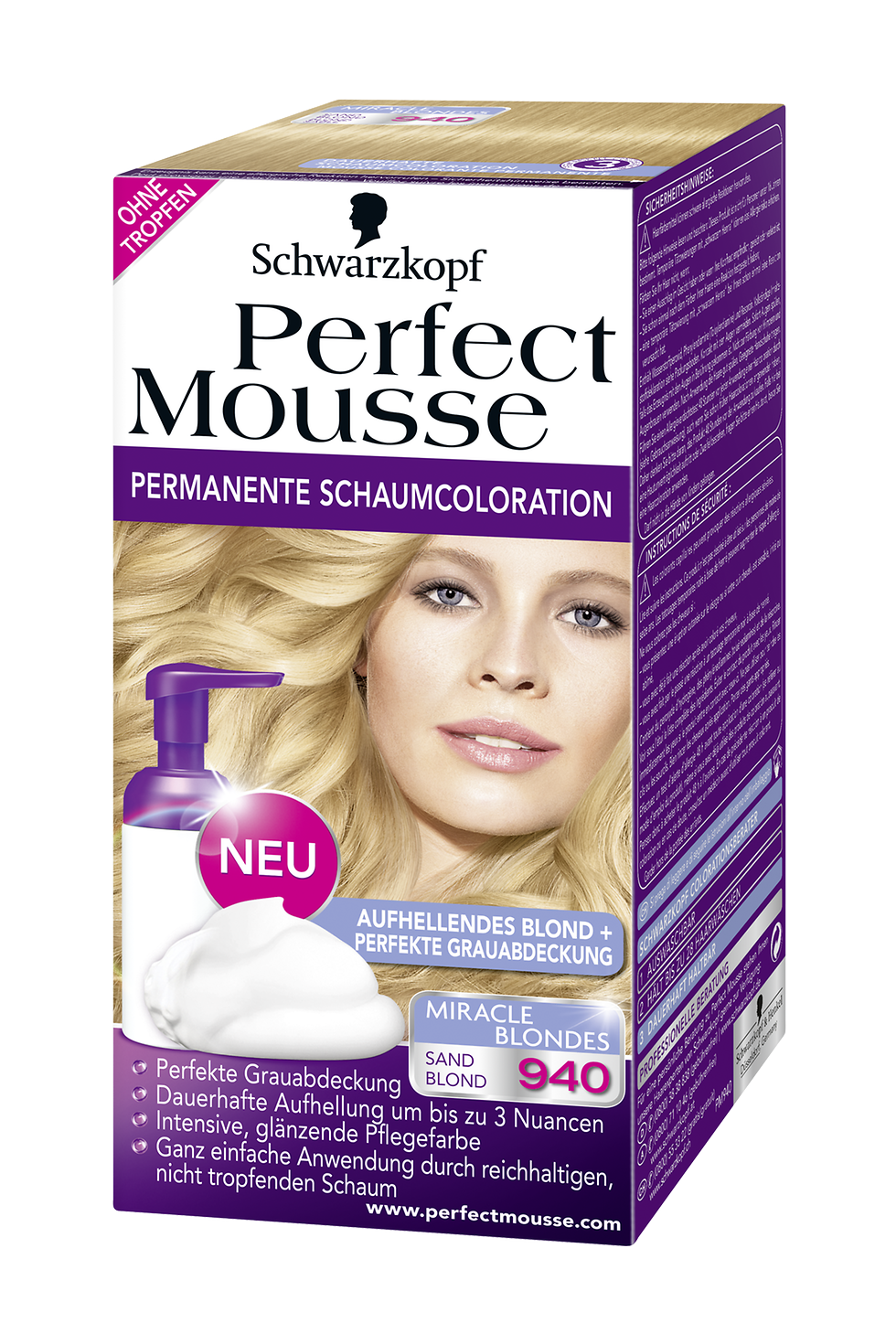 Perfect Mousse Miracle Blondes 940 Sand Blond