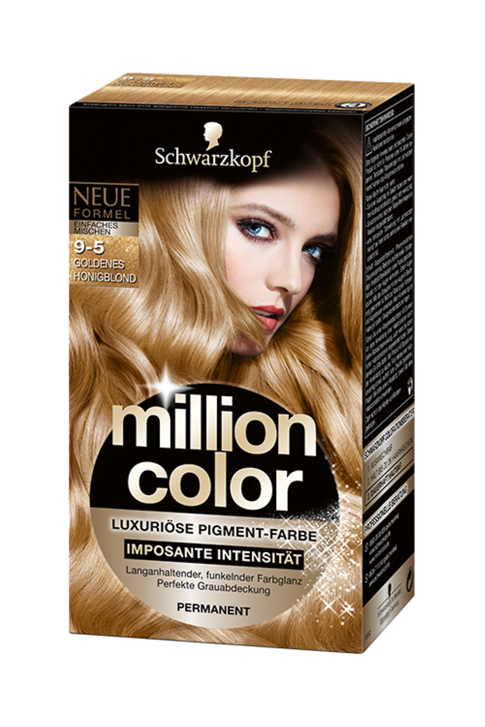 Million Color 9-5 Goldenes Honigblond