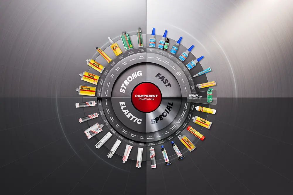 
Henkel führt neue ‚Component Bonding‘-Plattform ein, um die Auswahl von Klebstoffen zu vereinfachen.