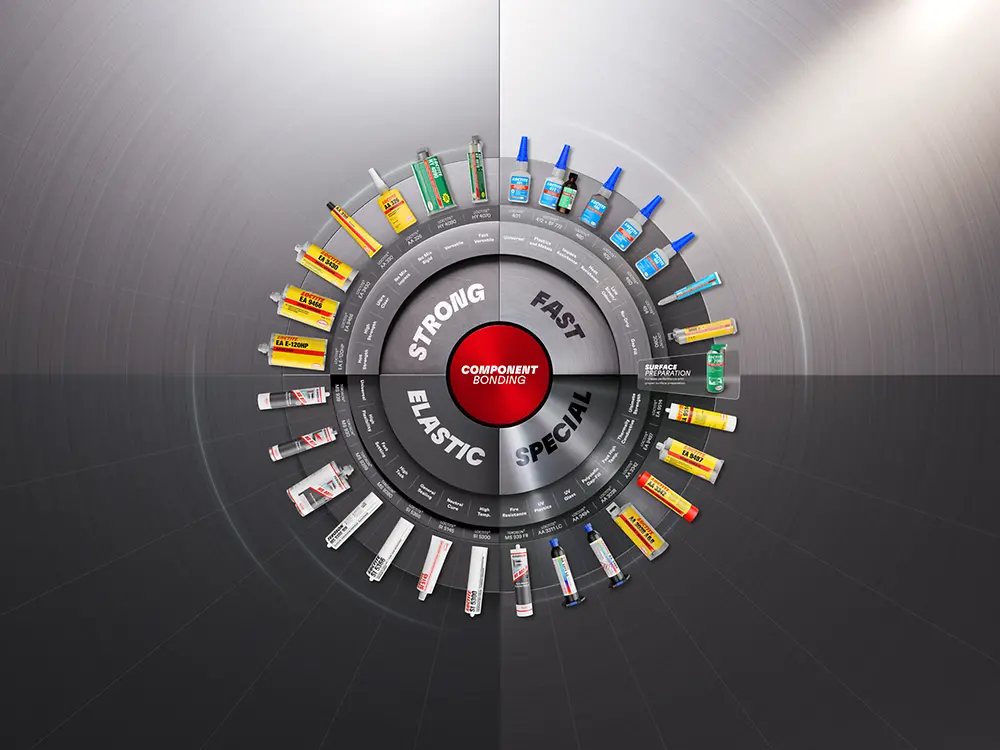 
Henkel führt neue ‚Component Bonding‘-Plattform ein, um die Auswahl von Klebstoffen zu vereinfachen.