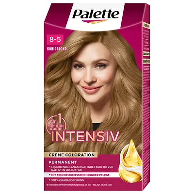 Palette Intensiv Creme Coloration 8-5 Honigblond