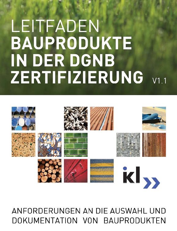 „Leitfaden Bauprodukte in der DGNB-Zertifizierung“
