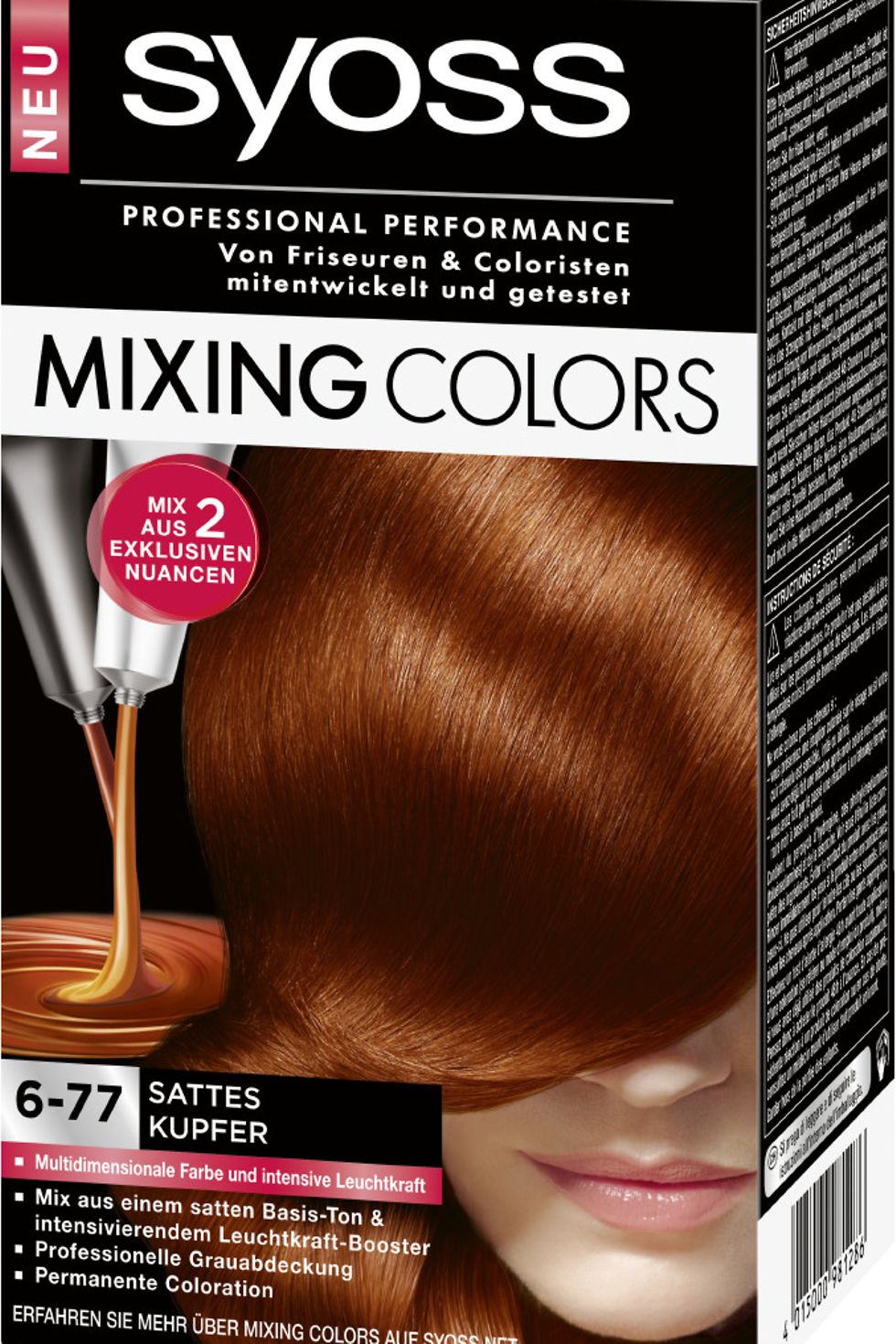 Syoss Mixing Colors 6-77 Sattes Kupfer