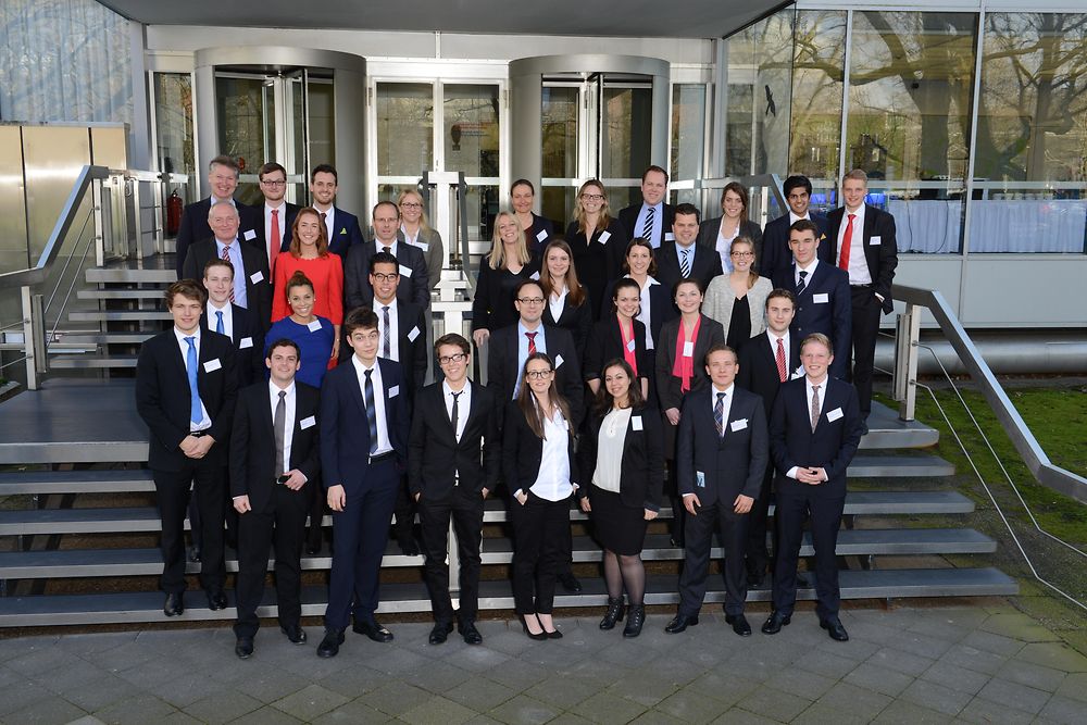 Zehn Teams aus ganz Deutschland traten beim nationalen Finale der „Henkel Innovation Challenge in Düsseldorf an