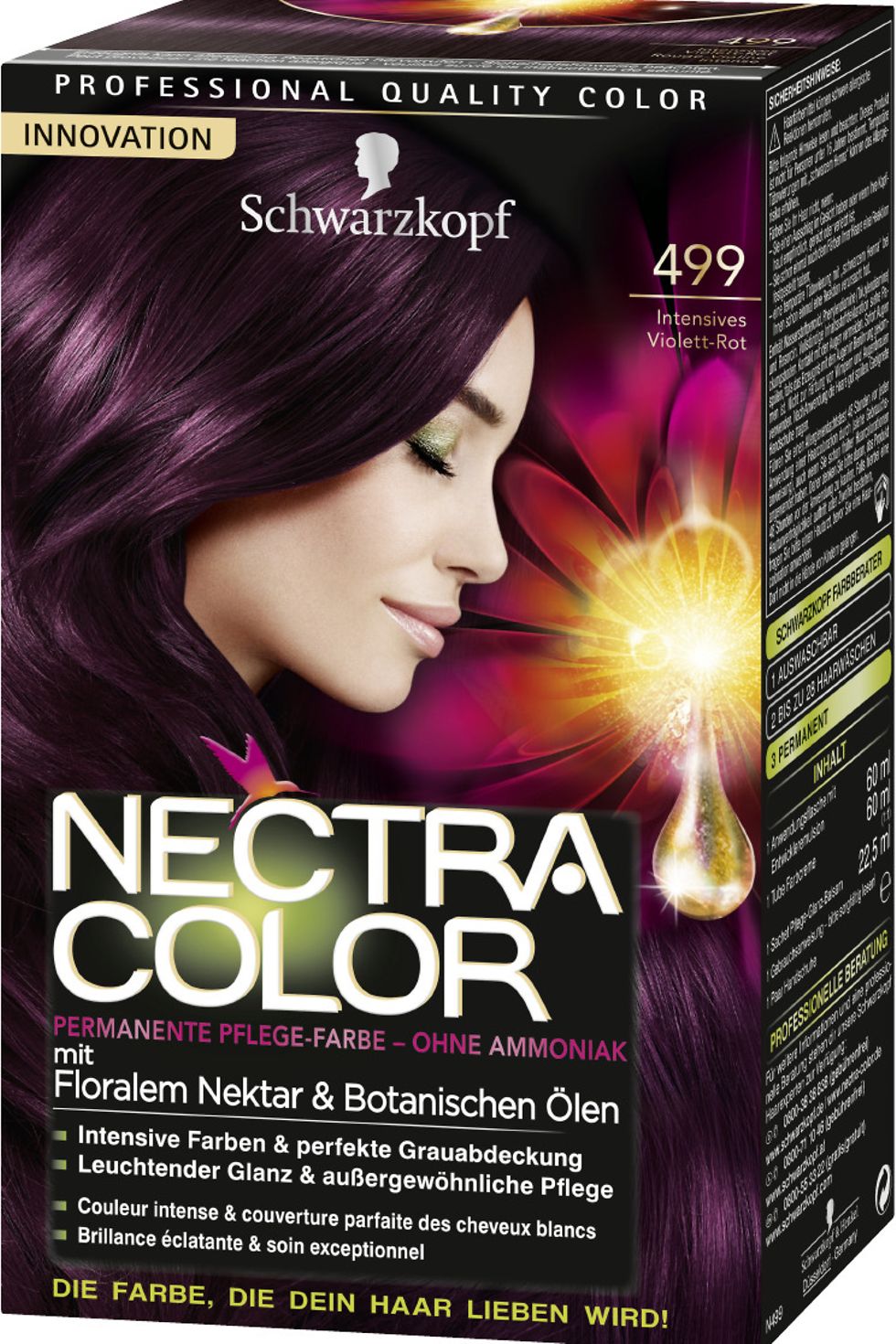 Schwarzkopf Nectra Color 499 Intensives Violett-Rot