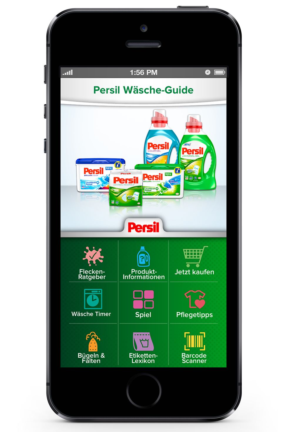 Die neue, kostenlose Persil-App 