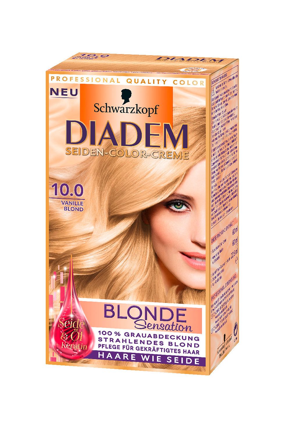 Diadem Seiden-Color-Creme Blonde Sensation 10.0 Vanille Blond